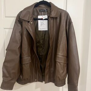 Brown Stylish Jacket with Warm Lining